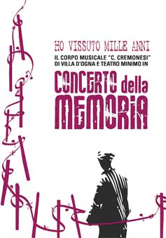 locandina concerto della memeoria